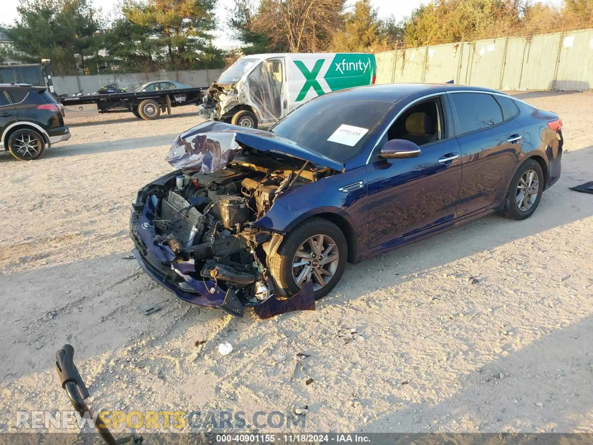 2 Photograph of a damaged car 5XXGT4L33KG281232 KIA OPTIMA 2019