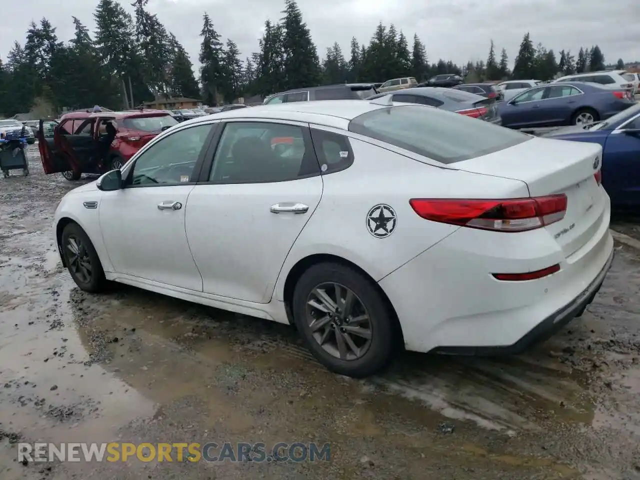 2 Photograph of a damaged car 5XXGT4L33KG346175 KIA OPTIMA 2019