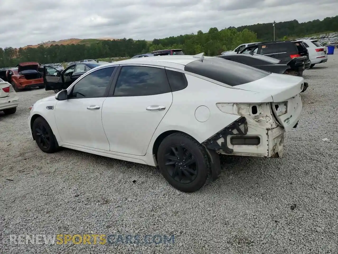2 Photograph of a damaged car 5XXGT4L33KG351103 KIA OPTIMA 2019
