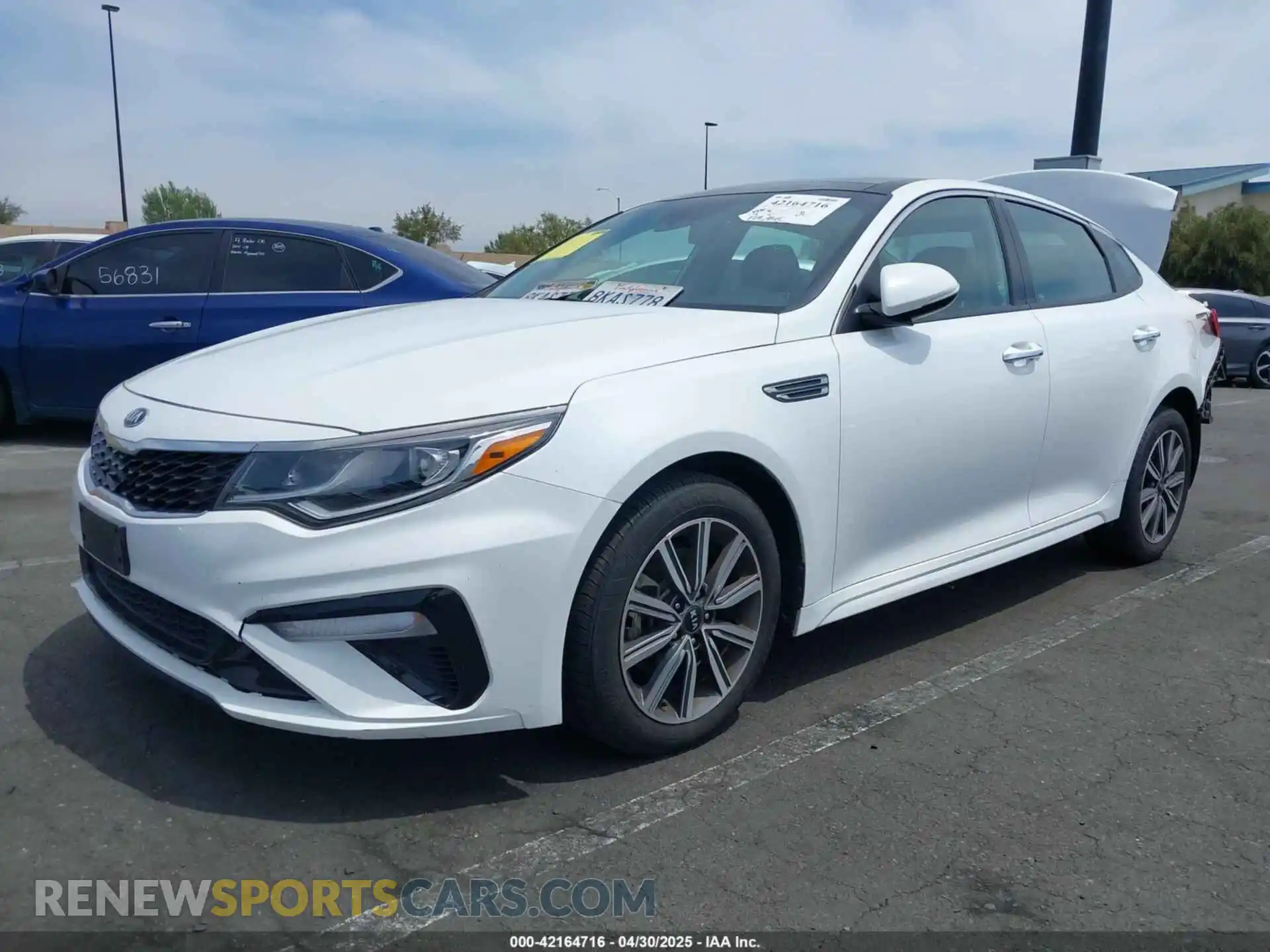 2 Photograph of a damaged car 5XXGT4L35KG299151 KIA OPTIMA 2019