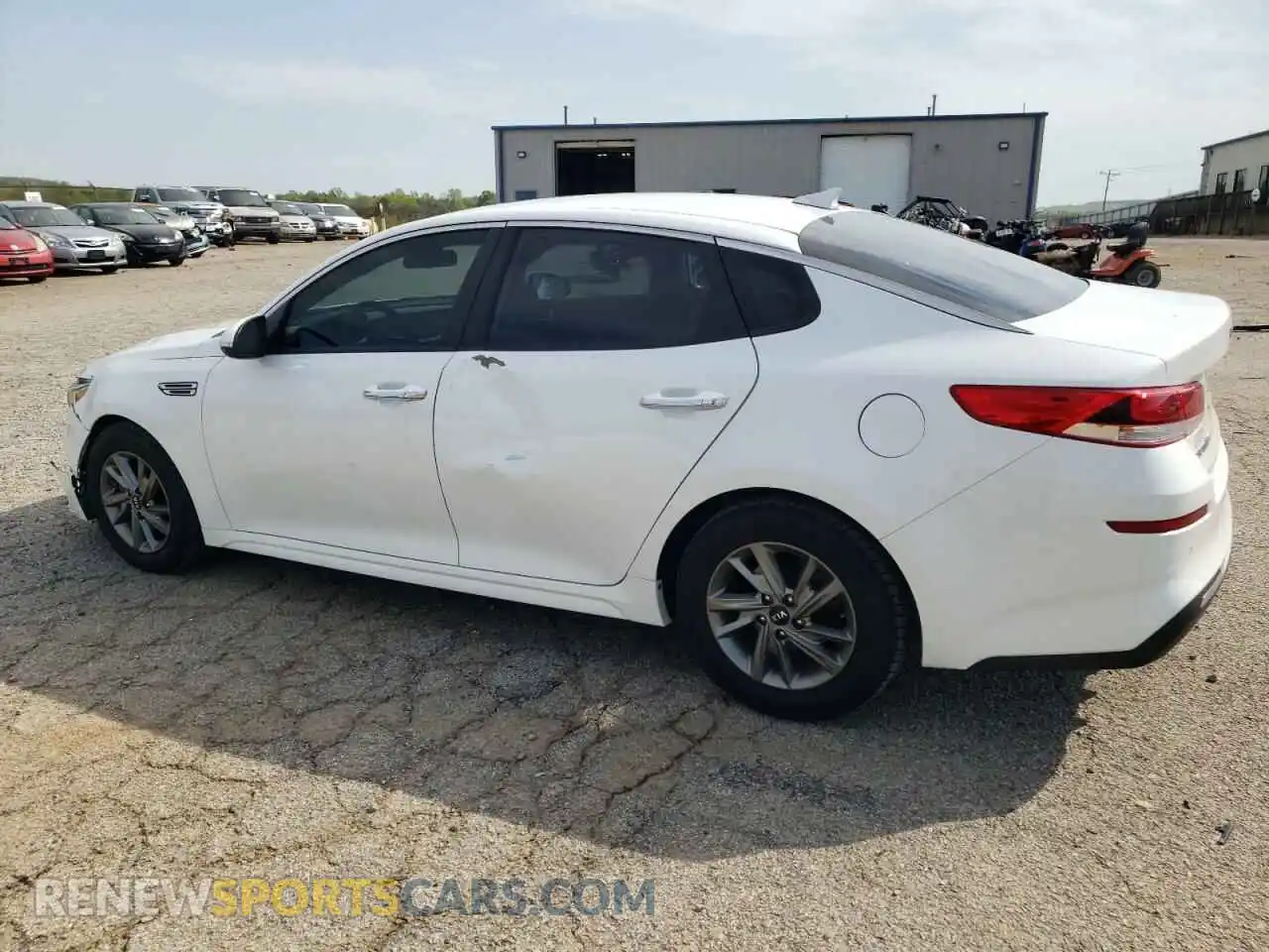 2 Photograph of a damaged car 5XXGT4L35KG332634 KIA OPTIMA 2019