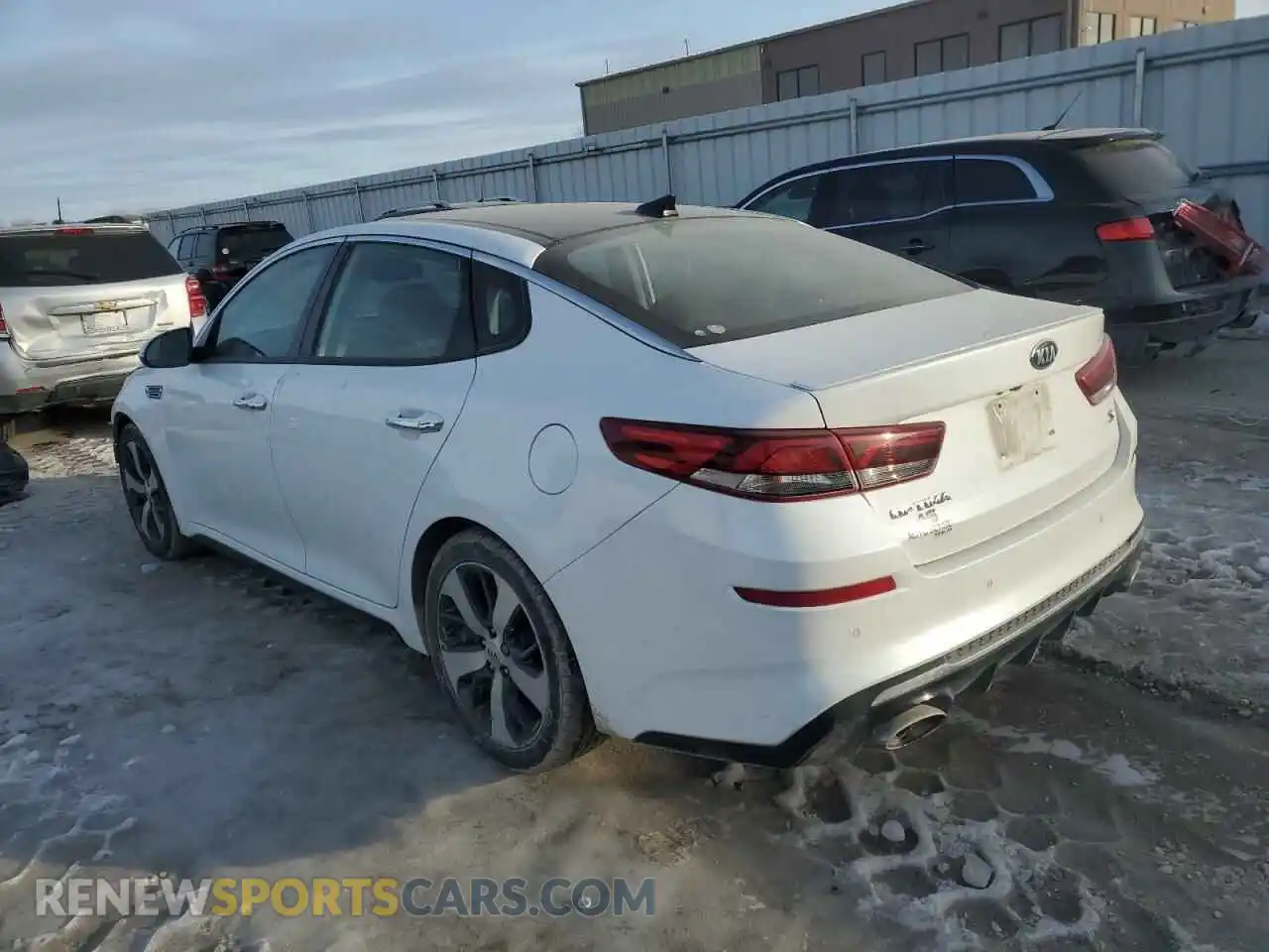 2 Photograph of a damaged car 5XXGT4L35KG371174 KIA OPTIMA 2019