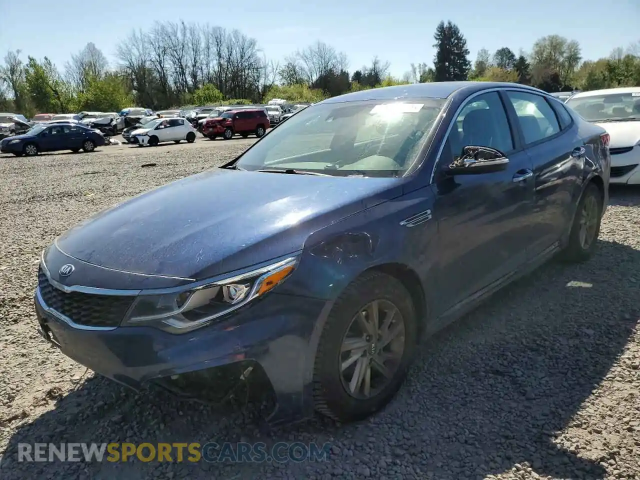 1 Photograph of a damaged car 5XXGT4L36KG296548 KIA OPTIMA 2019