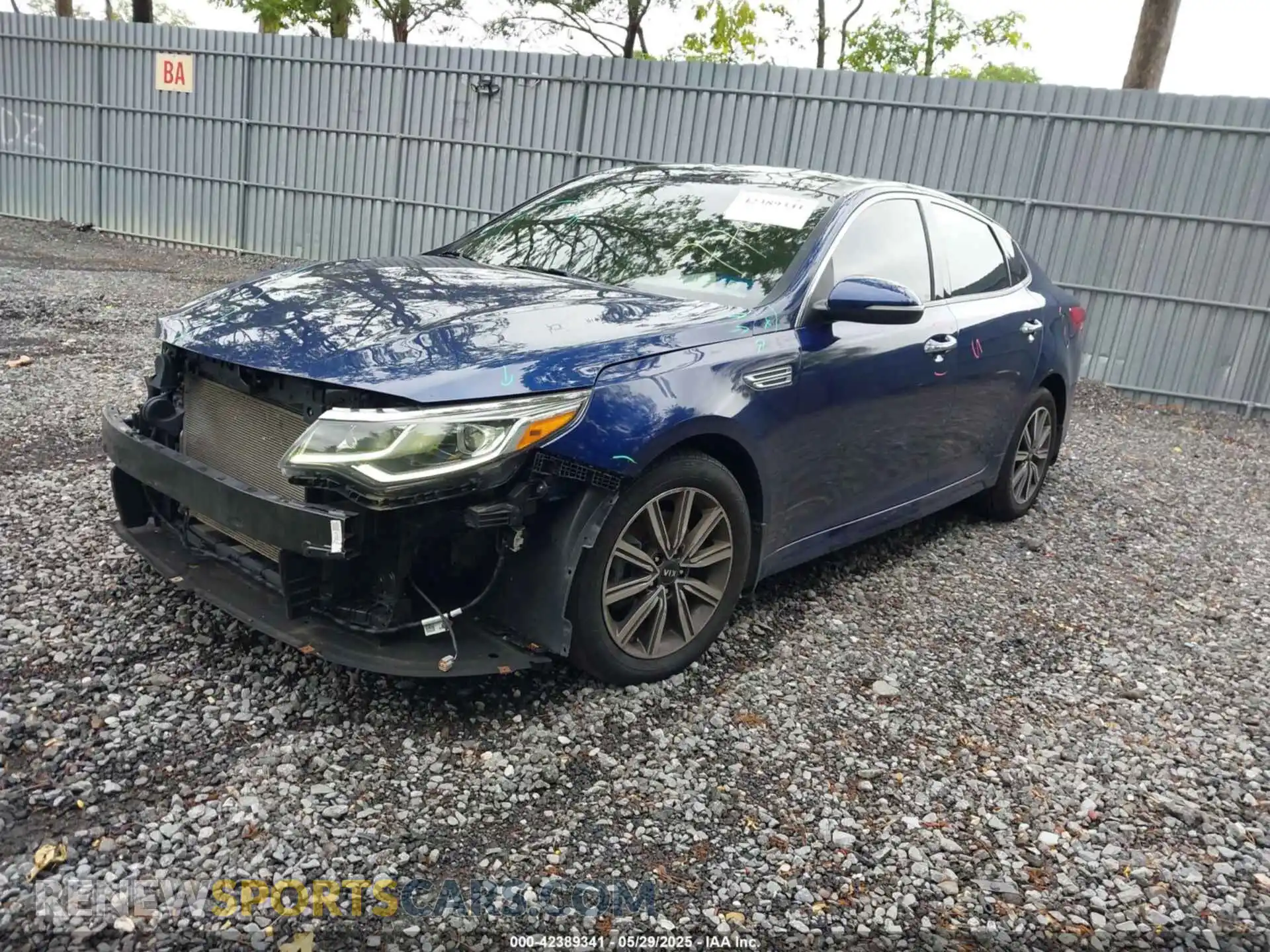 2 Photograph of a damaged car 5XXGT4L36KG337745 KIA OPTIMA 2019
