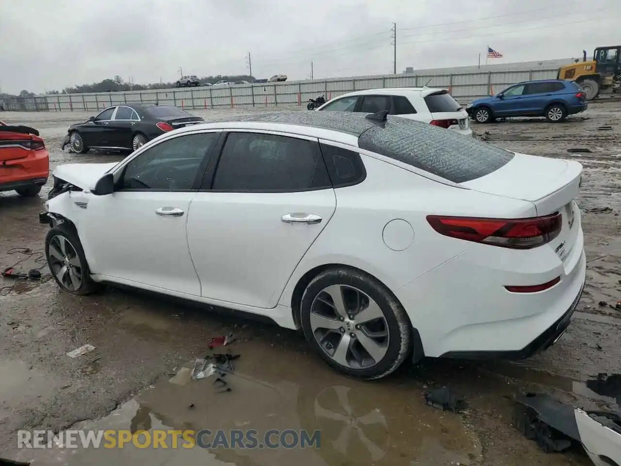 2 Photograph of a damaged car 5XXGT4L36KG360880 KIA OPTIMA 2019
