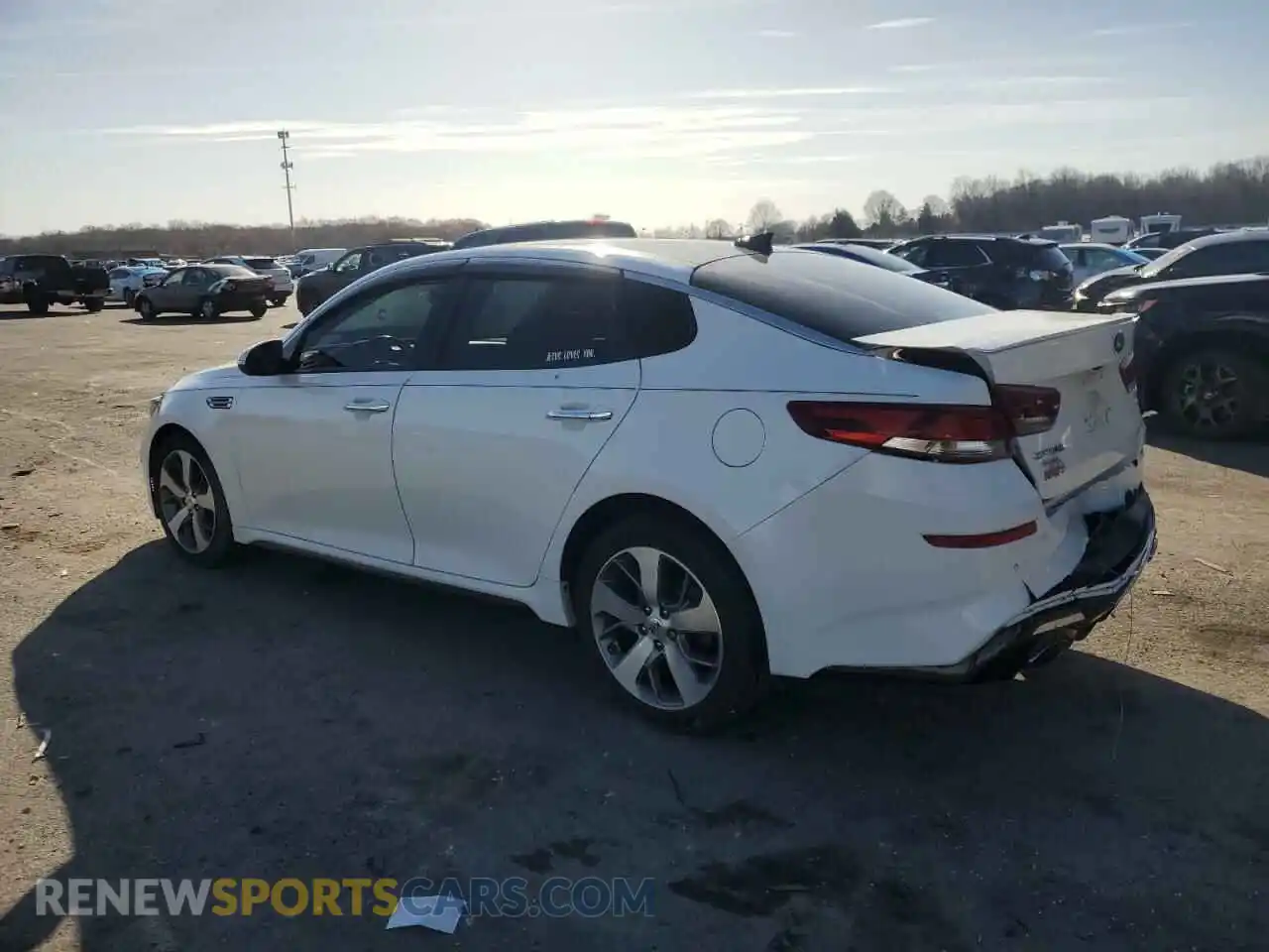 2 Photograph of a damaged car 5XXGT4L36KG361222 KIA OPTIMA 2019