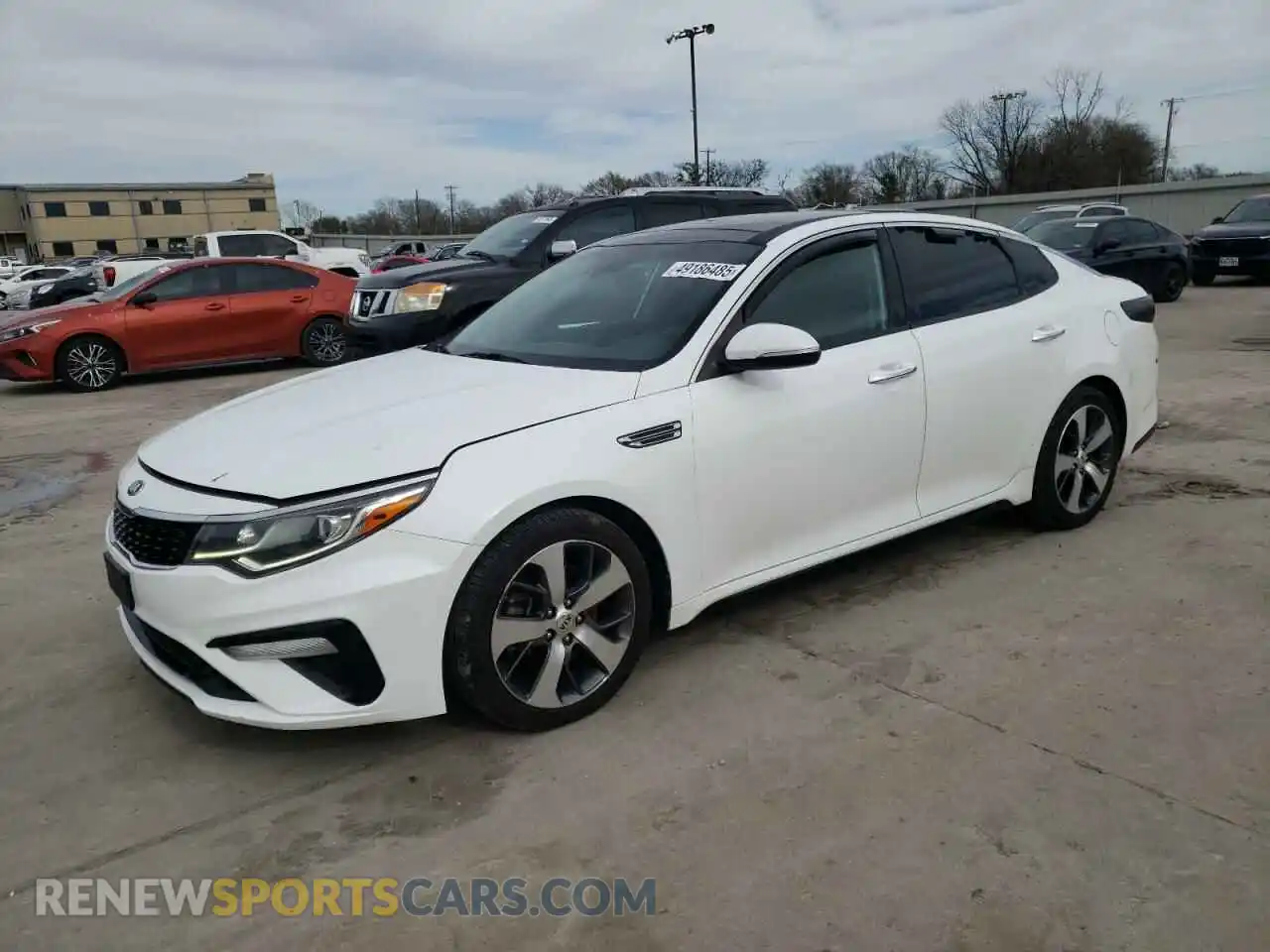 1 Photograph of a damaged car 5XXGT4L37KG280102 KIA OPTIMA 2019