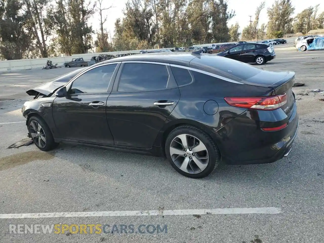 2 Photograph of a damaged car 5XXGT4L37KG324826 KIA OPTIMA 2019