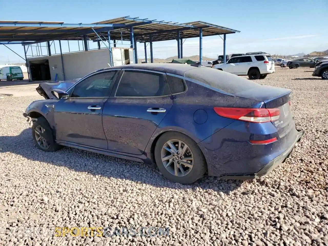 2 Photograph of a damaged car 5XXGT4L37KG365120 KIA OPTIMA 2019
