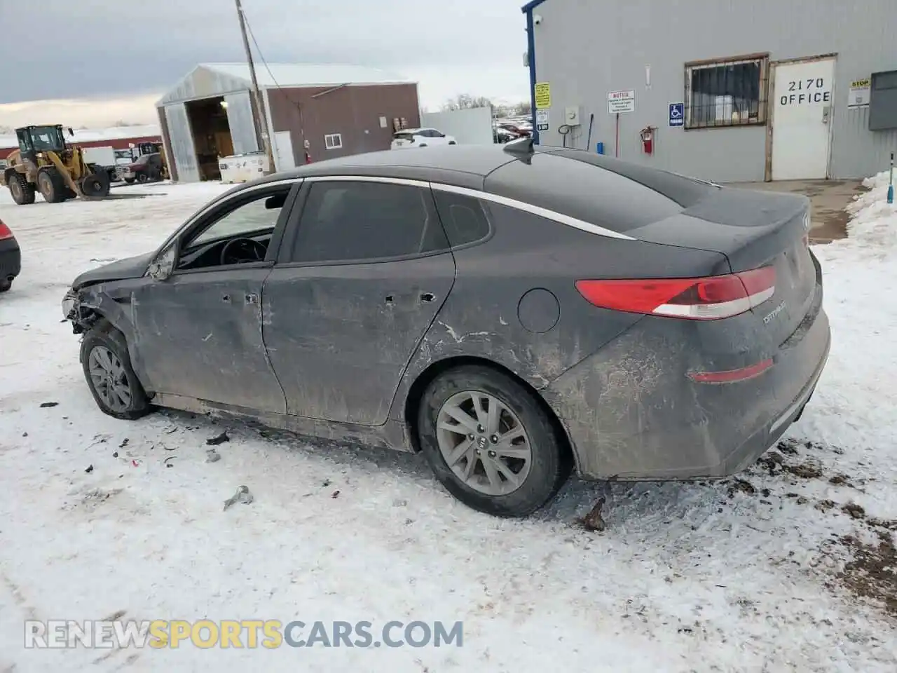 2 Photograph of a damaged car 5XXGT4L39KG285558 KIA OPTIMA 2019