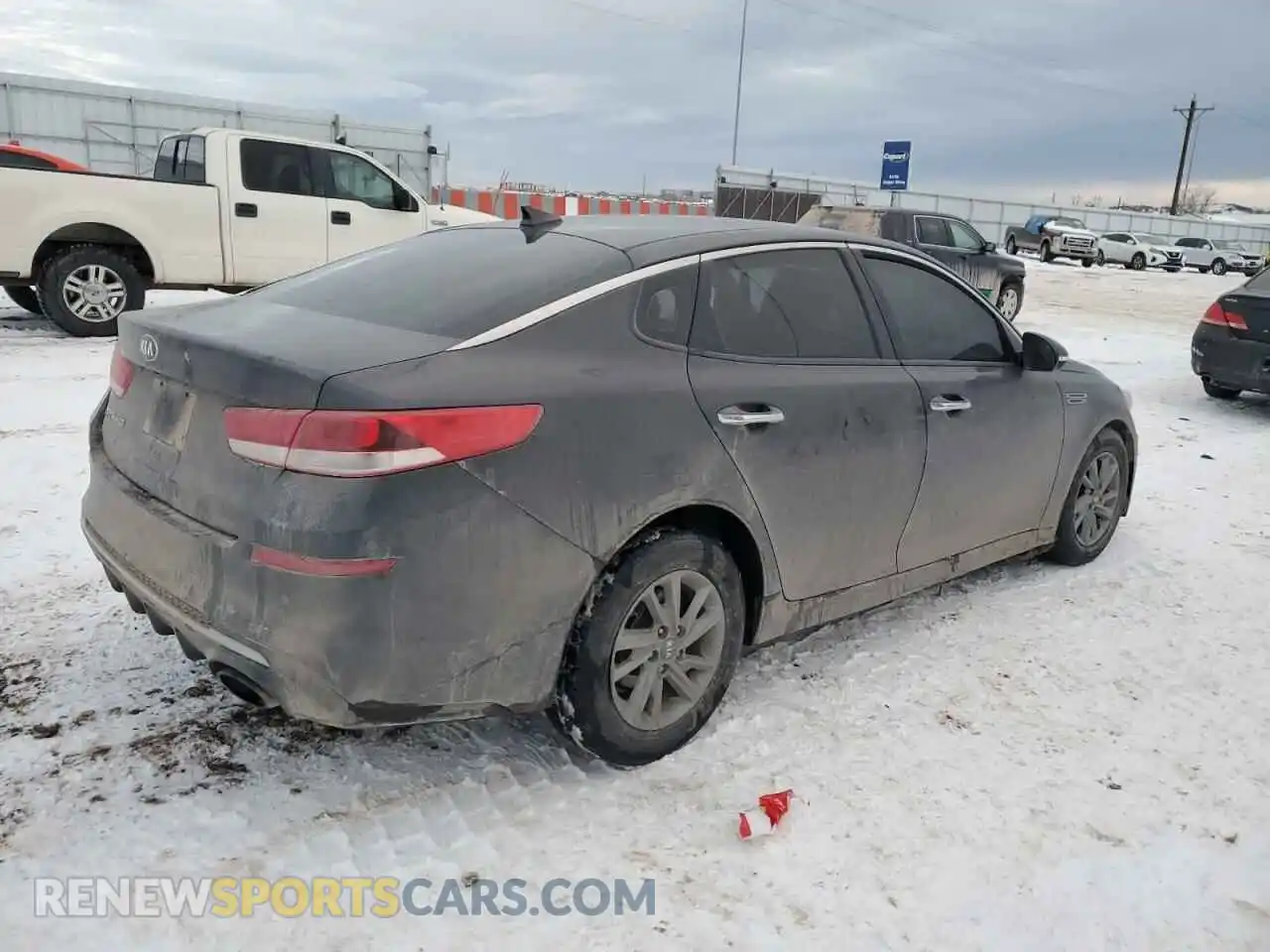 3 Photograph of a damaged car 5XXGT4L39KG285558 KIA OPTIMA 2019