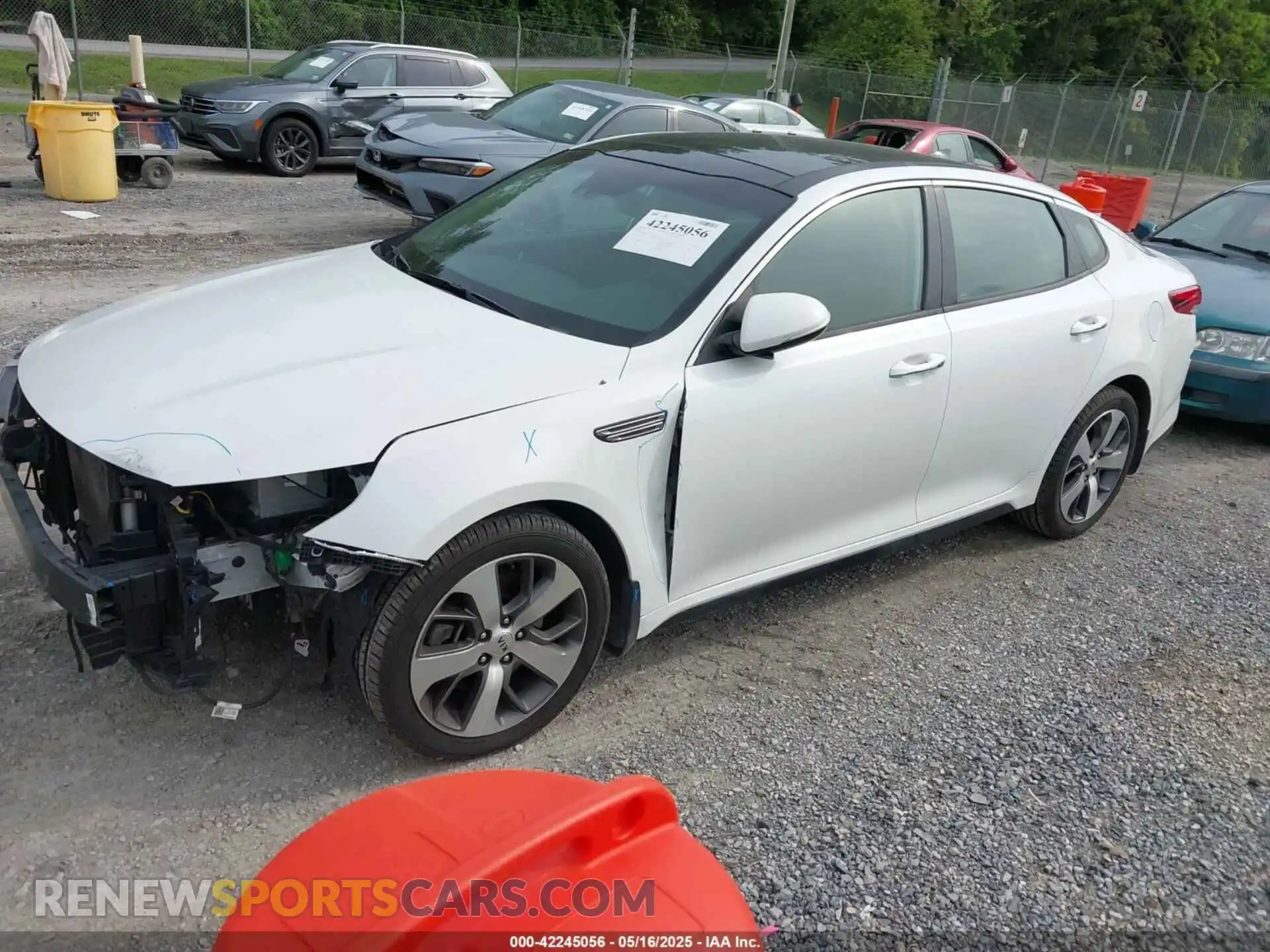 2 Photograph of a damaged car 5XXGT4L3XKG294267 KIA OPTIMA 2019