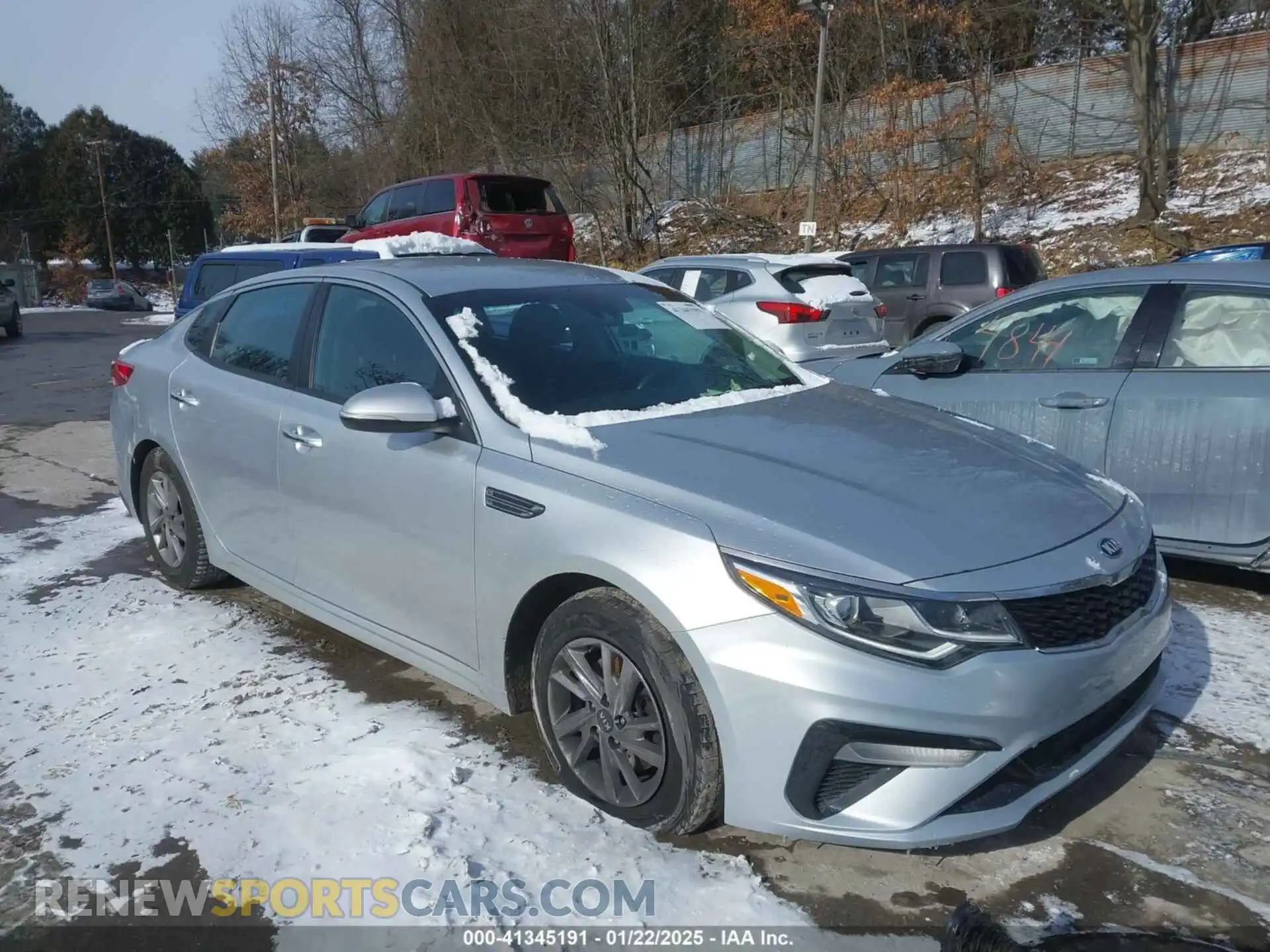1 Photograph of a damaged car 5XXGT4L3XKG294513 KIA OPTIMA 2019