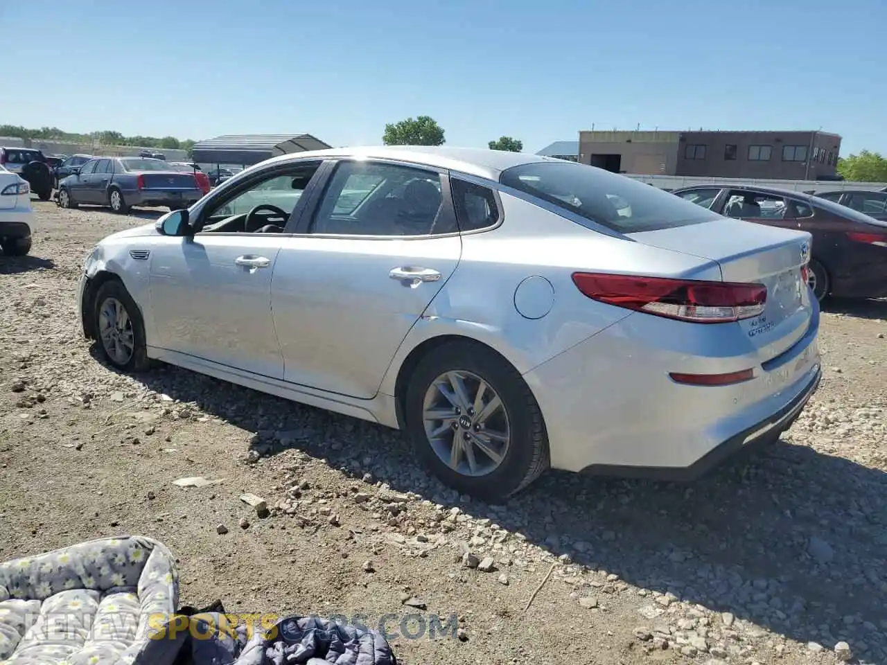 2 Photograph of a damaged car 5XXGT4L3XKG300293 KIA OPTIMA 2019