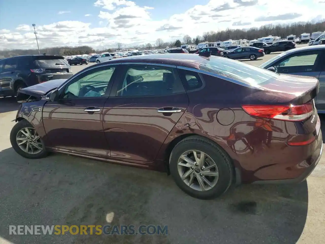 2 Photograph of a damaged car 5XXGT4L3XKG302870 KIA OPTIMA 2019