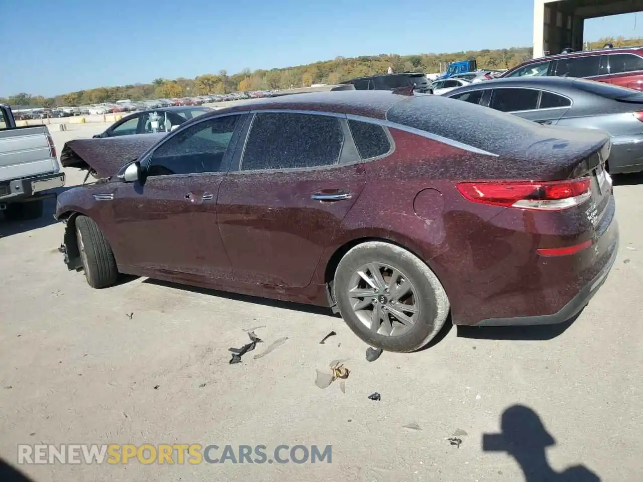 2 Photograph of a damaged car 5XXGT4L3XKG308409 KIA OPTIMA 2019