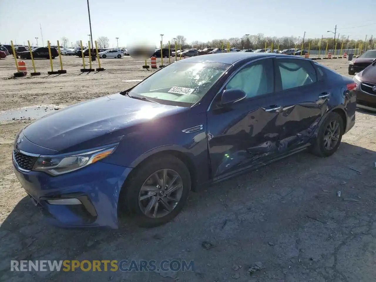 1 Photograph of a damaged car 5XXGT4L3XKG340499 KIA OPTIMA 2019
