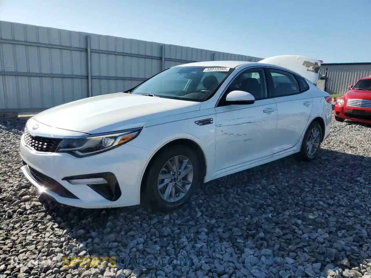 1 Photograph of a damaged car 5XXGT4L3XKG345072 KIA OPTIMA 2019
