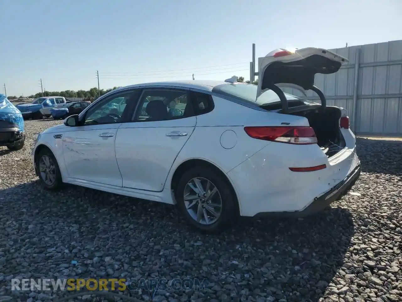 2 Photograph of a damaged car 5XXGT4L3XKG345072 KIA OPTIMA 2019