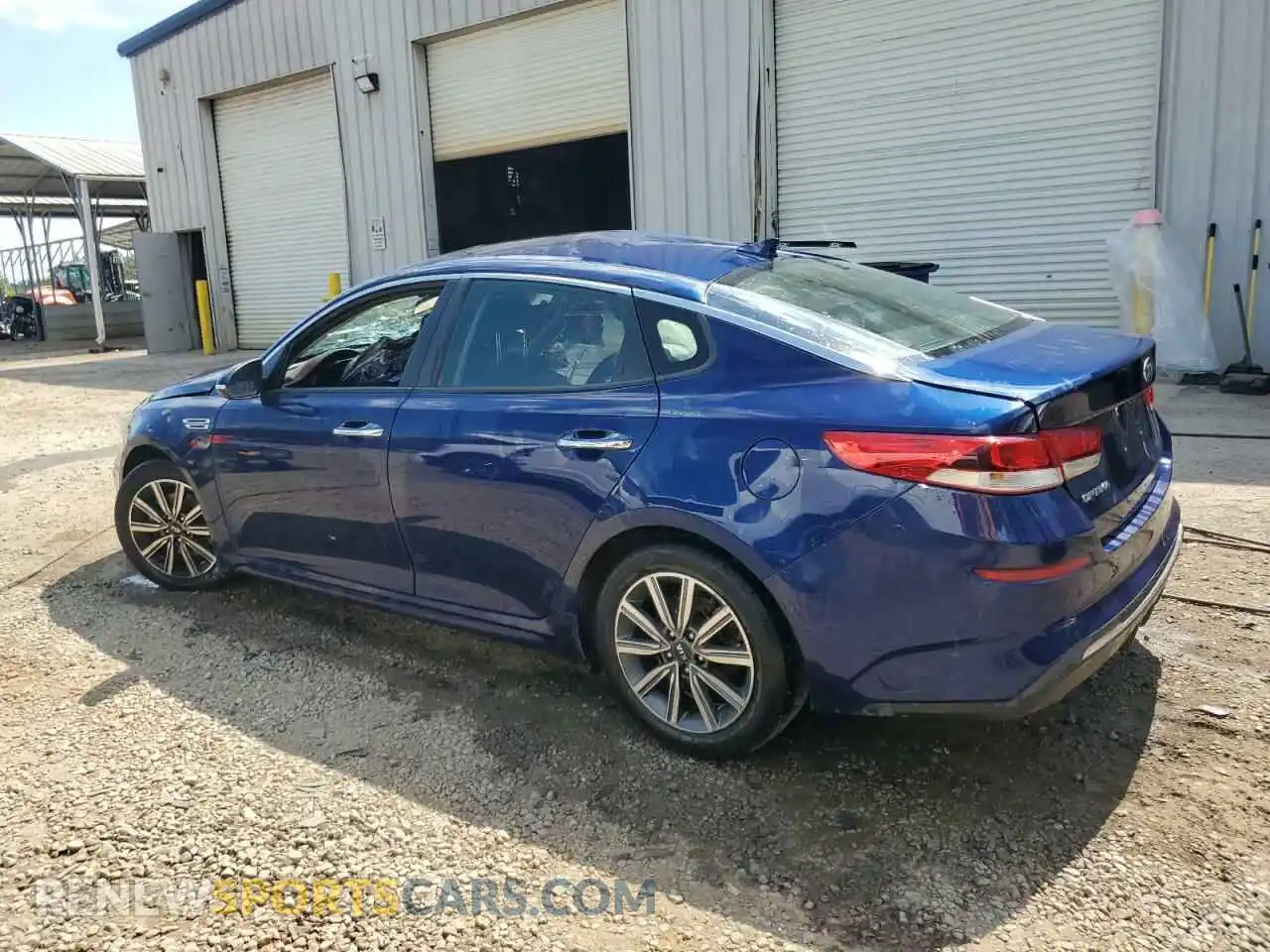 2 fotografías del automóvil dañado 5XXGT4L3XKG356671 KIA OPTIMA 2019