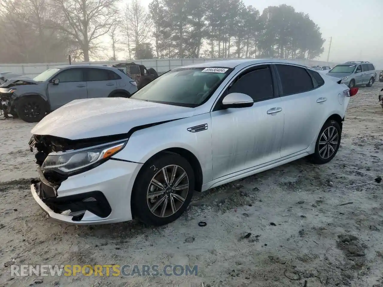 1 Photograph of a damaged car 5XXGT4L3XKG361367 KIA OPTIMA 2019