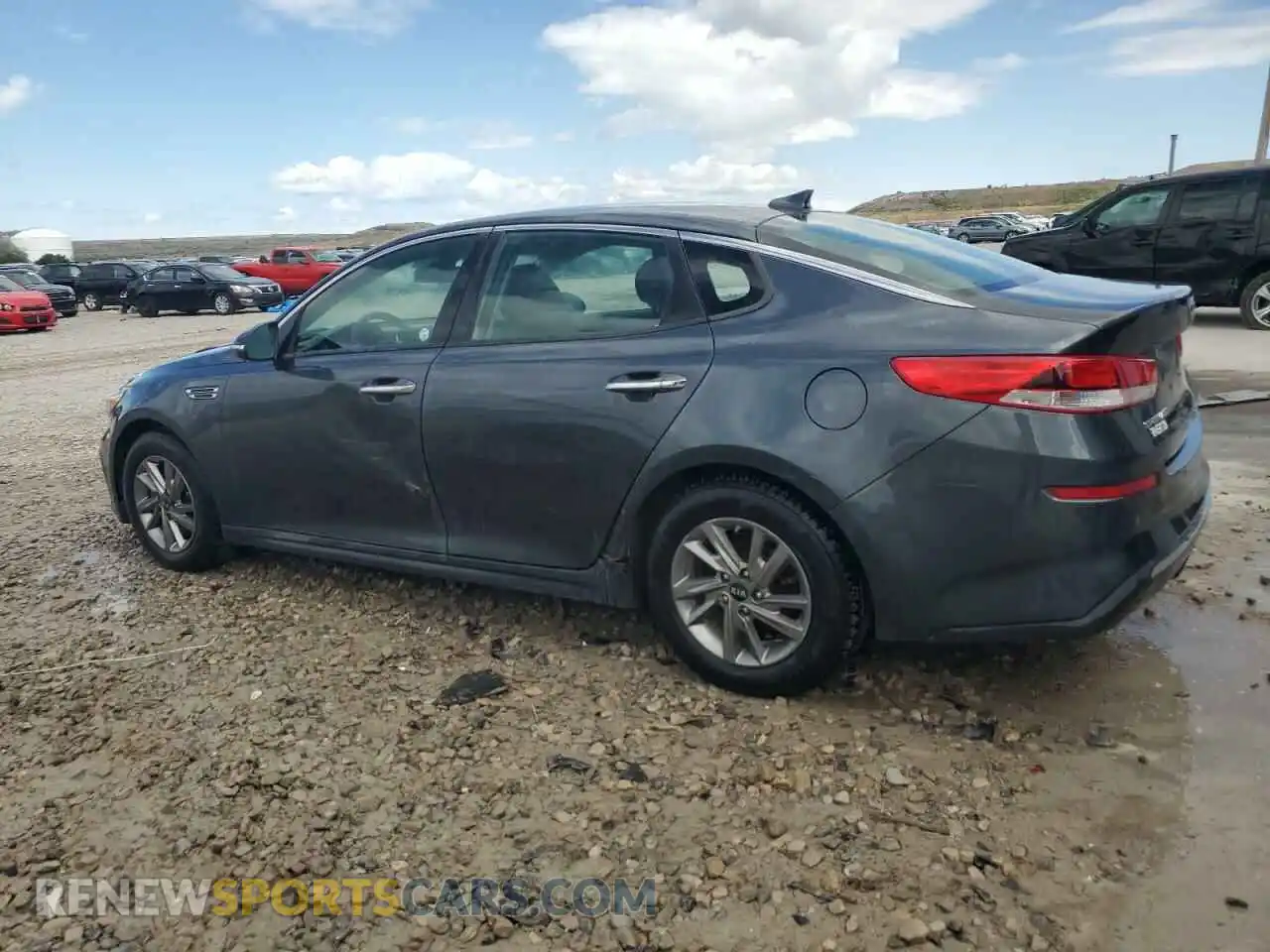 2 Photograph of a damaged car 5XXGT4L3XKG377634 KIA OPTIMA 2019