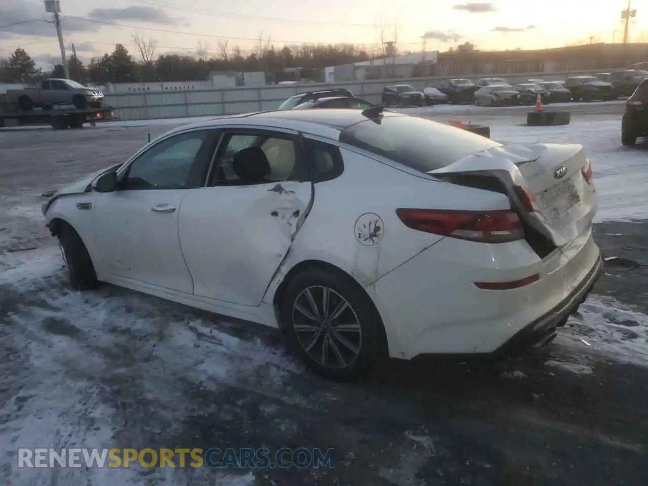 2 Photograph of a damaged car 5XXGU4L15KG342415 KIA OPTIMA 2019