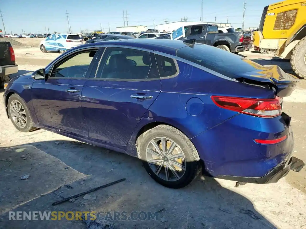 2 Photograph of a damaged car 5XXGU4L18KG292402 KIA OPTIMA 2019