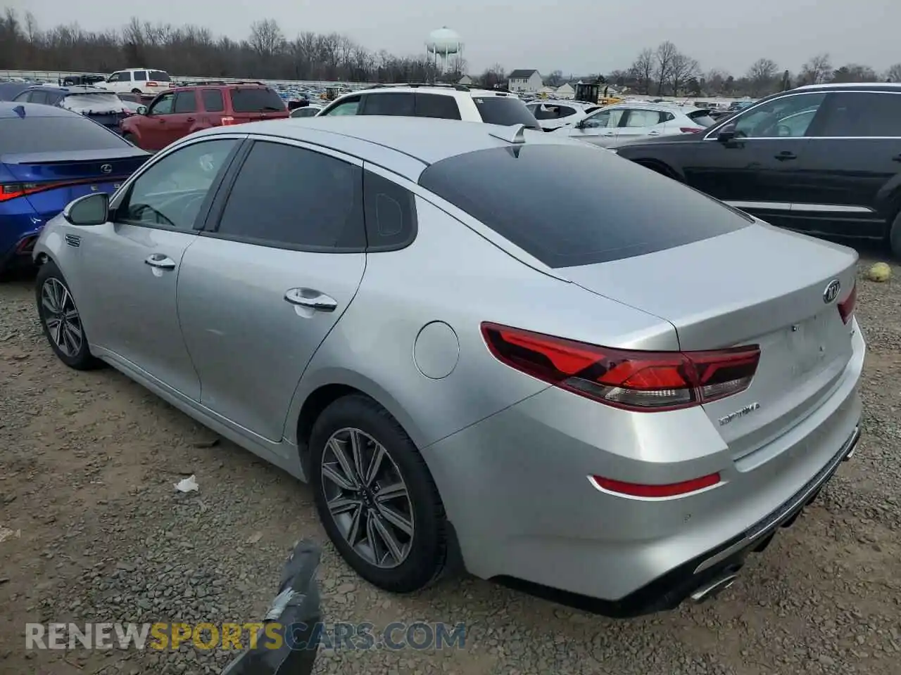 2 Photograph of a damaged car 5XXGU4L18KG343588 KIA OPTIMA 2019