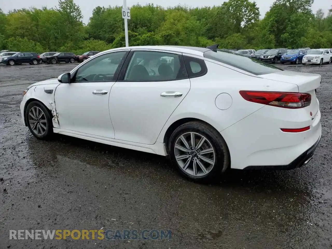 2 Photograph of a damaged car 5XXGU4L1XKG341759 KIA OPTIMA 2019