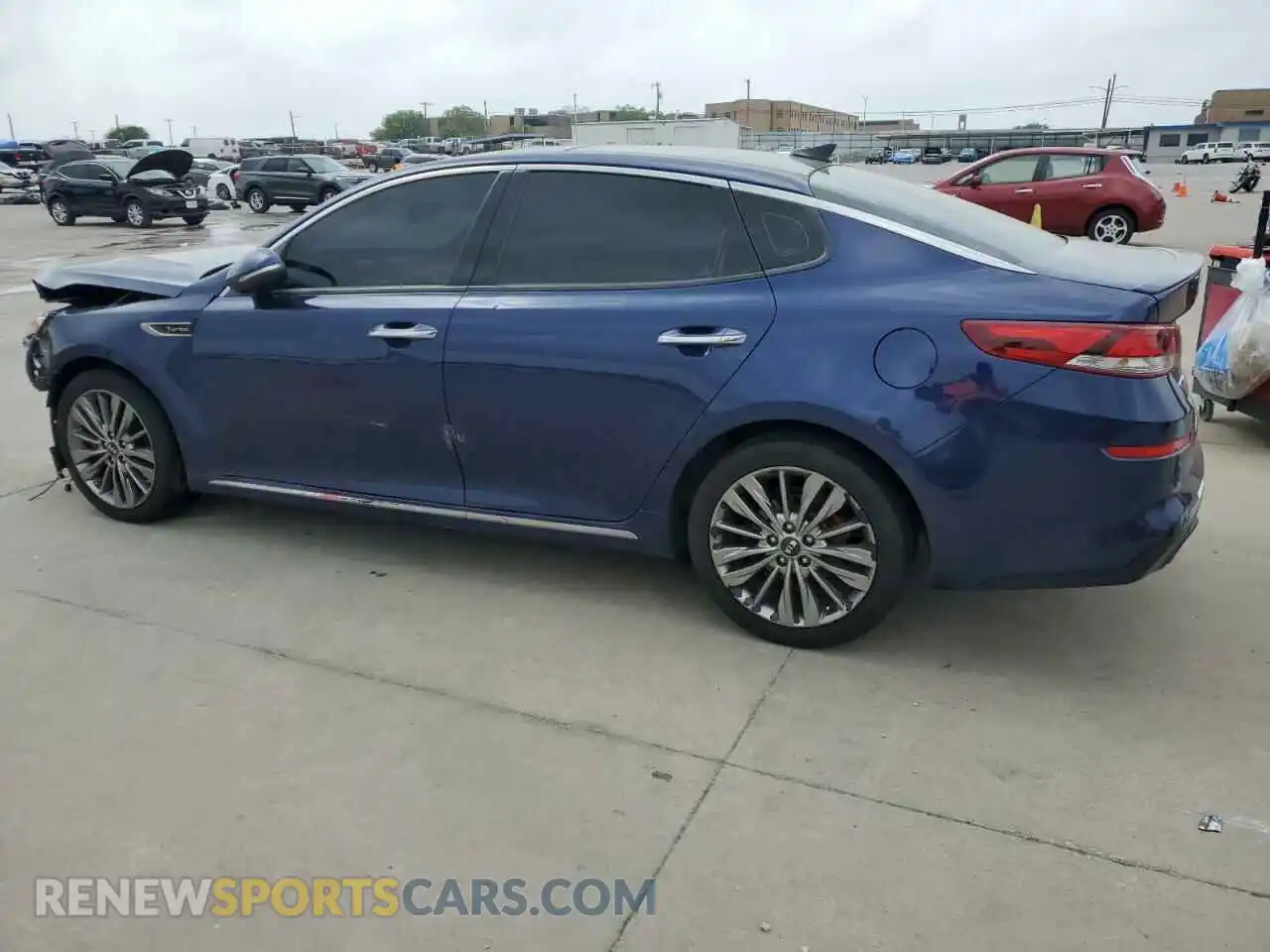 2 Photograph of a damaged car 5XXGV4L26KG304231 KIA OPTIMA 2019