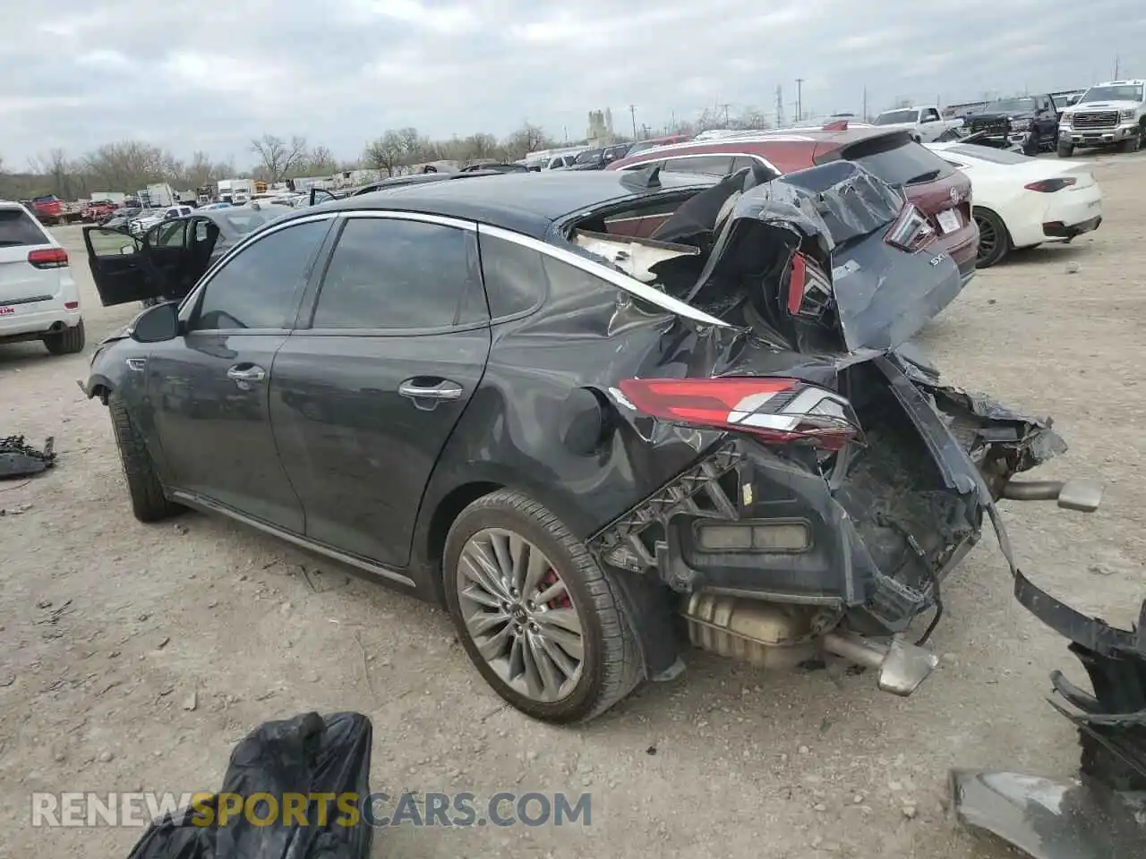 2 Photograph of a damaged car 5XXGV4L27KG287293 KIA OPTIMA 2019