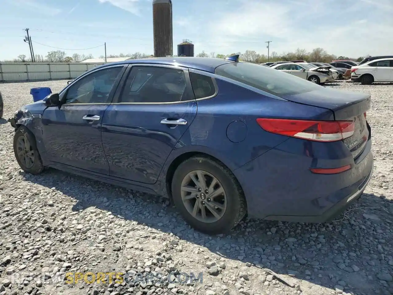 2 Photograph of a damaged car 5XXGT4L30LG394315 KIA OPTIMA 2020