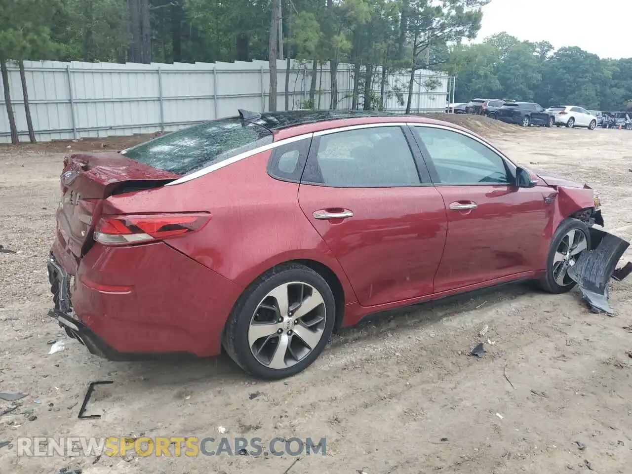 3 fotografías del automóvil dañado 5XXGT4L30LG412845 KIA OPTIMA 2020