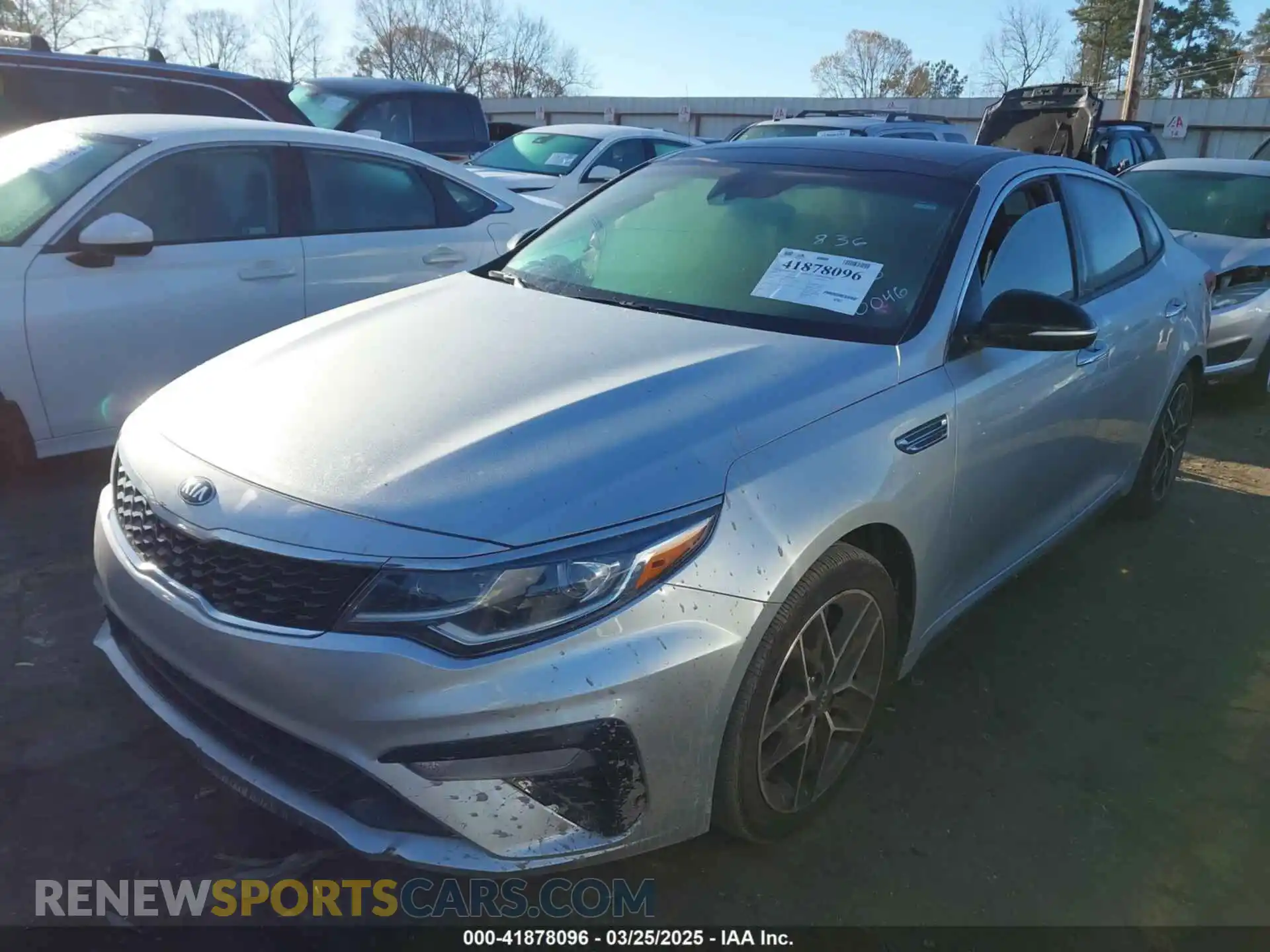 2 Photograph of a damaged car 5XXGT4L30LG440046 KIA OPTIMA 2020