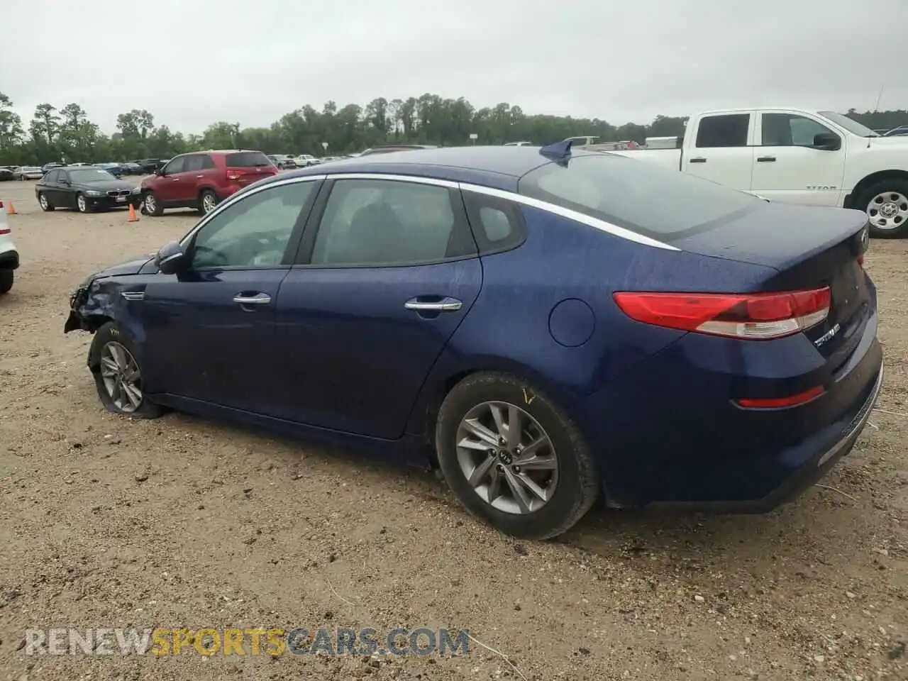 2 Photograph of a damaged car 5XXGT4L31LG384831 KIA OPTIMA 2020