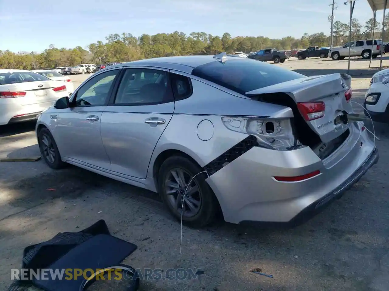 2 Photograph of a damaged car 5XXGT4L31LG386692 KIA OPTIMA 2020