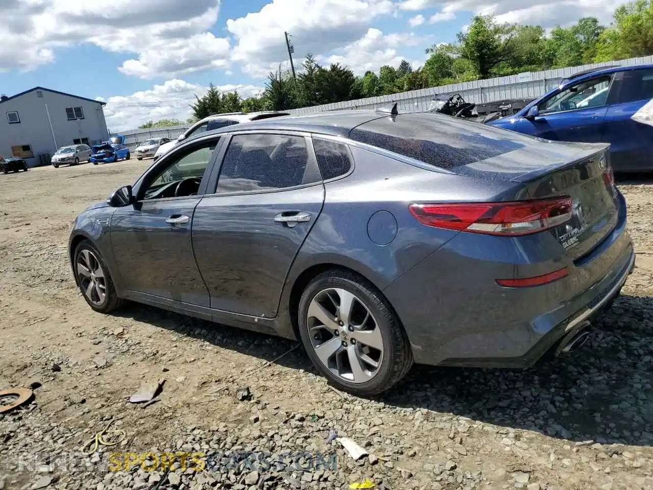 2 Photograph of a damaged car 5XXGT4L31LG395263 KIA OPTIMA 2020