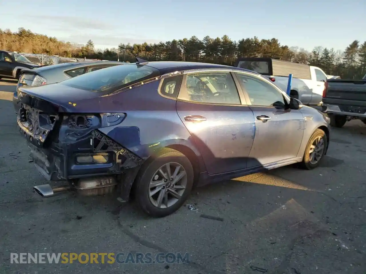 3 Photograph of a damaged car 5XXGT4L31LG400218 KIA OPTIMA 2020