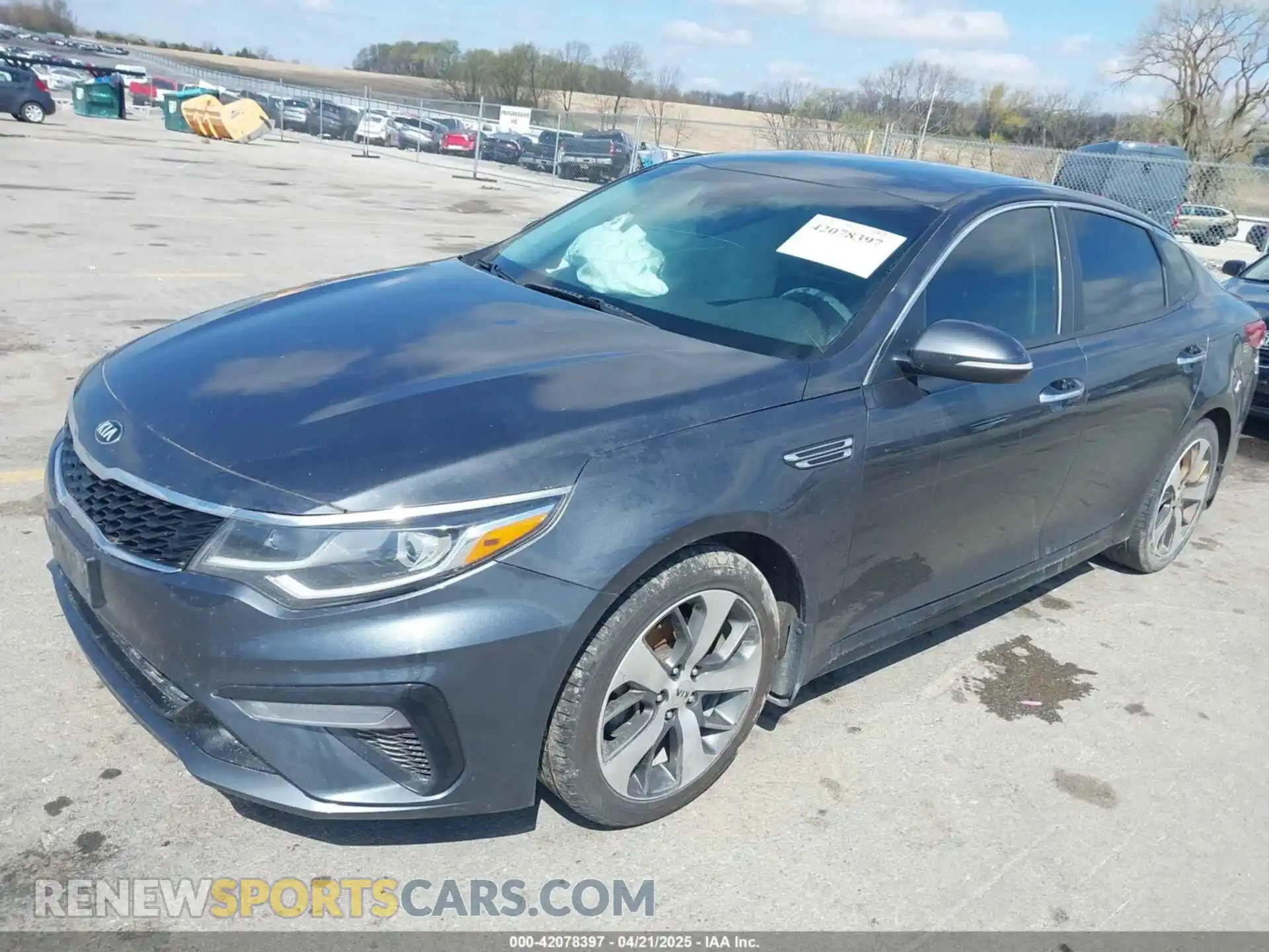 2 Photograph of a damaged car 5XXGT4L31LG417259 KIA OPTIMA 2020