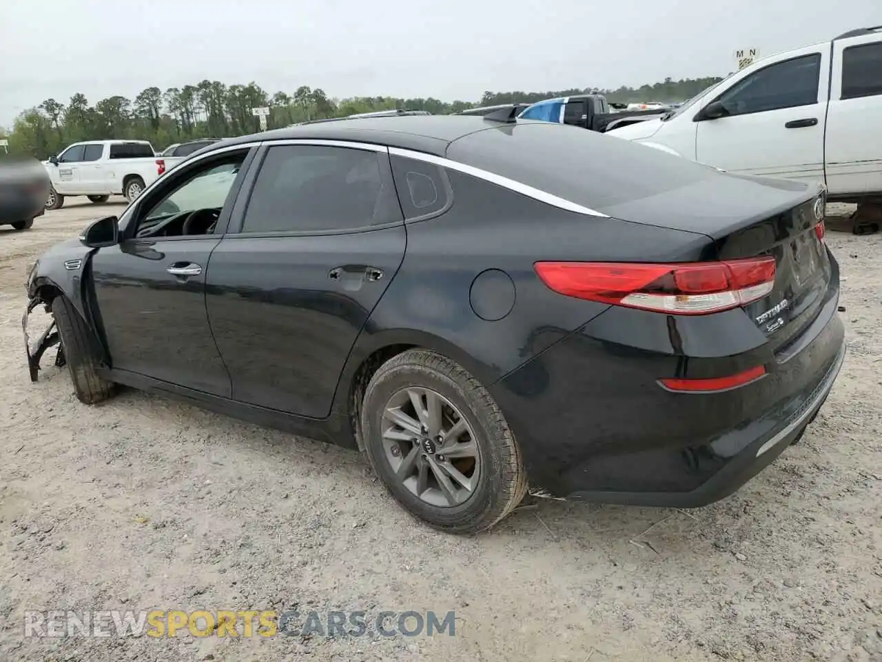 2 fotografías del automóvil dañado 5XXGT4L31LG419481 KIA OPTIMA 2020