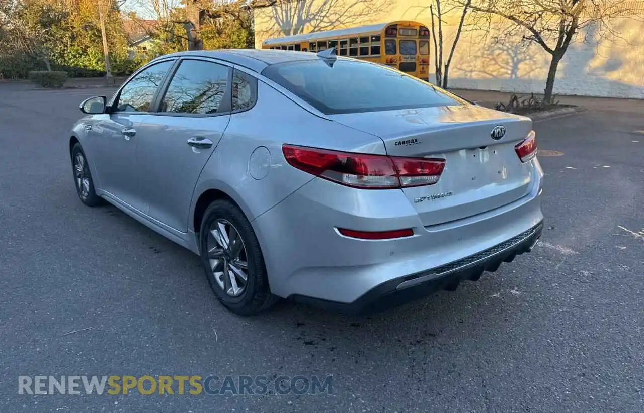 3 Photograph of a damaged car 5XXGT4L31LG444395 KIA OPTIMA 2020