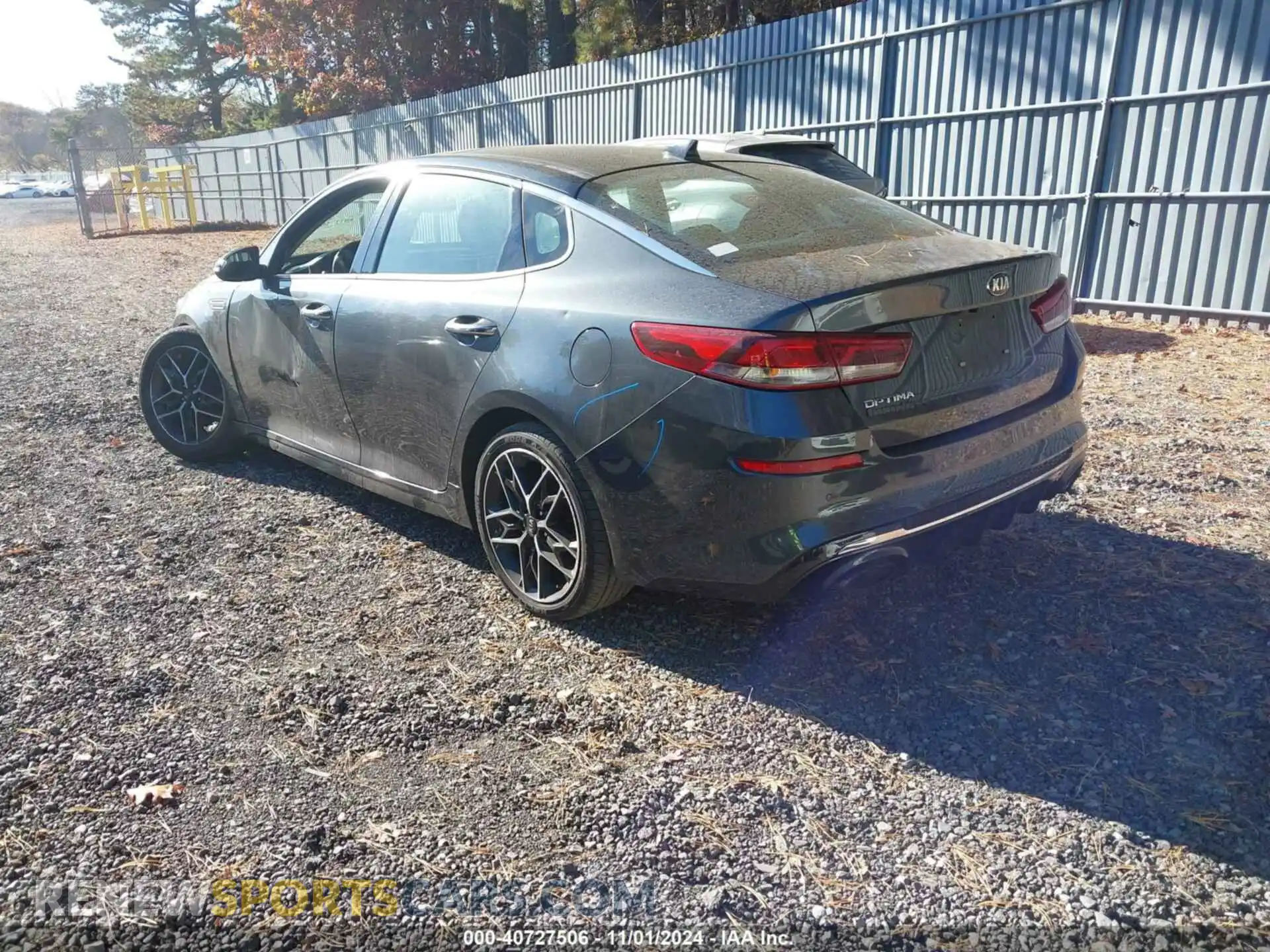 3 Photograph of a damaged car 5XXGT4L31LG446549 KIA OPTIMA 2020