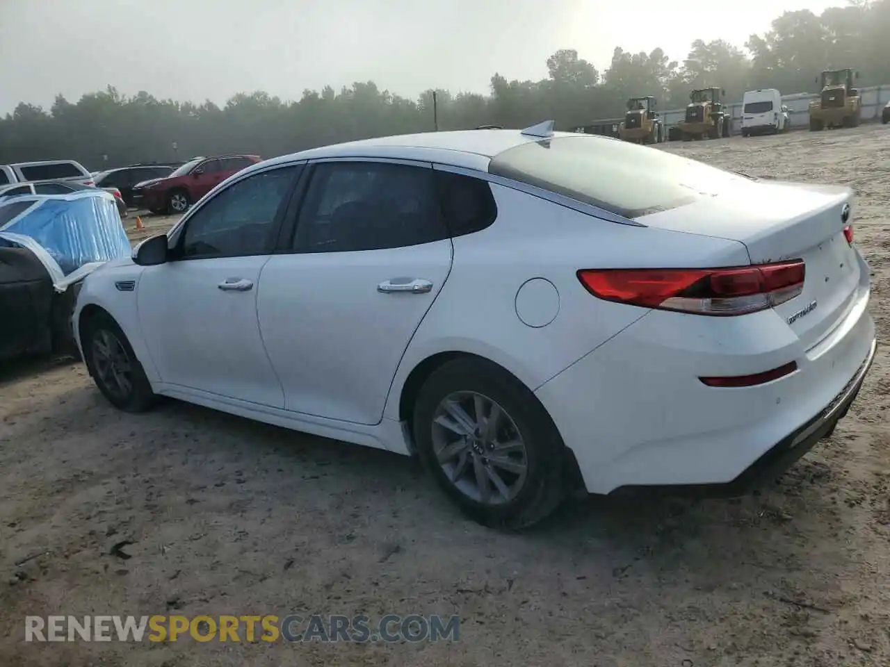 2 Photograph of a damaged car 5XXGT4L31LG451444 KIA OPTIMA 2020