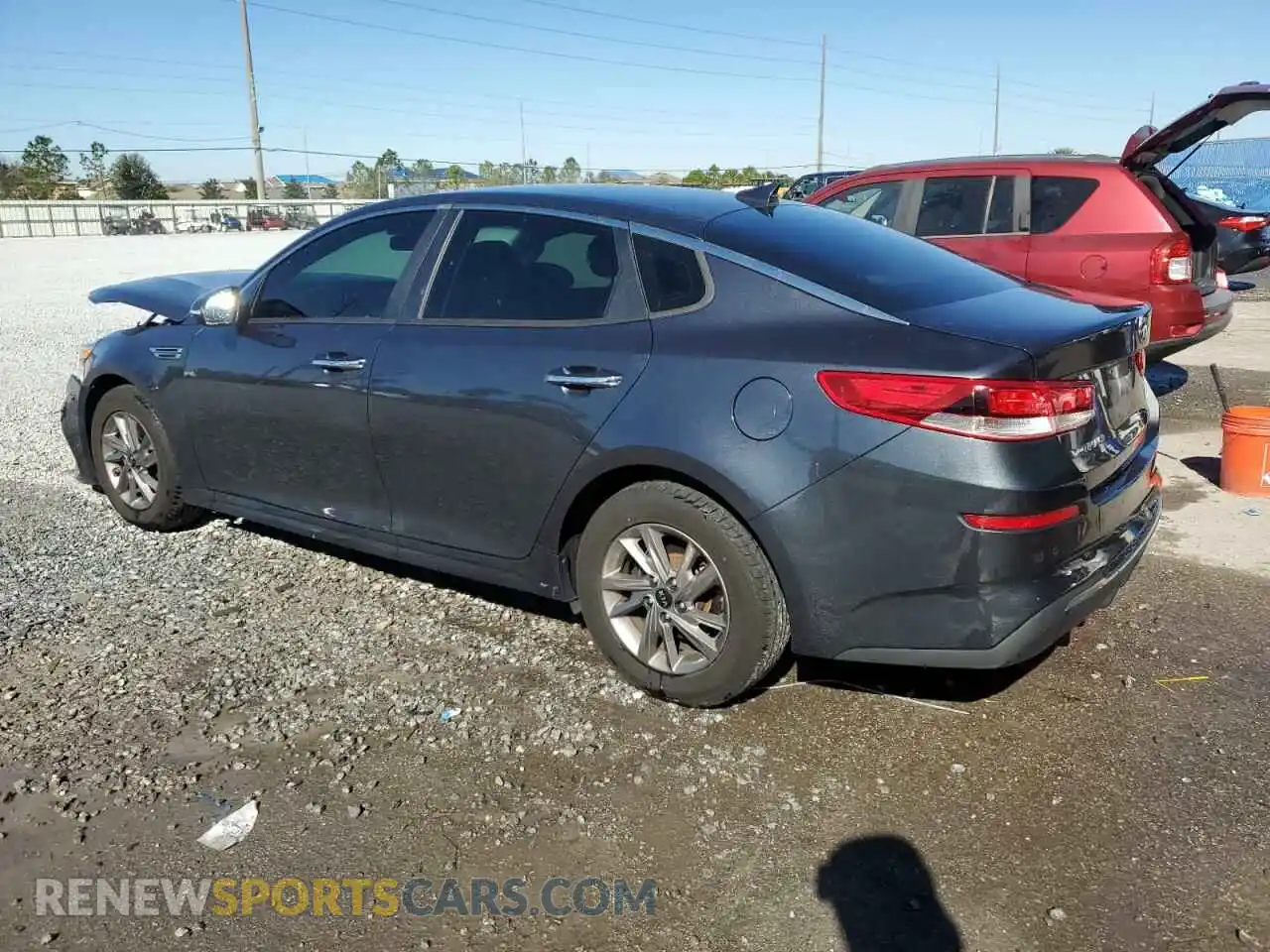 2 Photograph of a damaged car 5XXGT4L32LG390542 KIA OPTIMA 2020