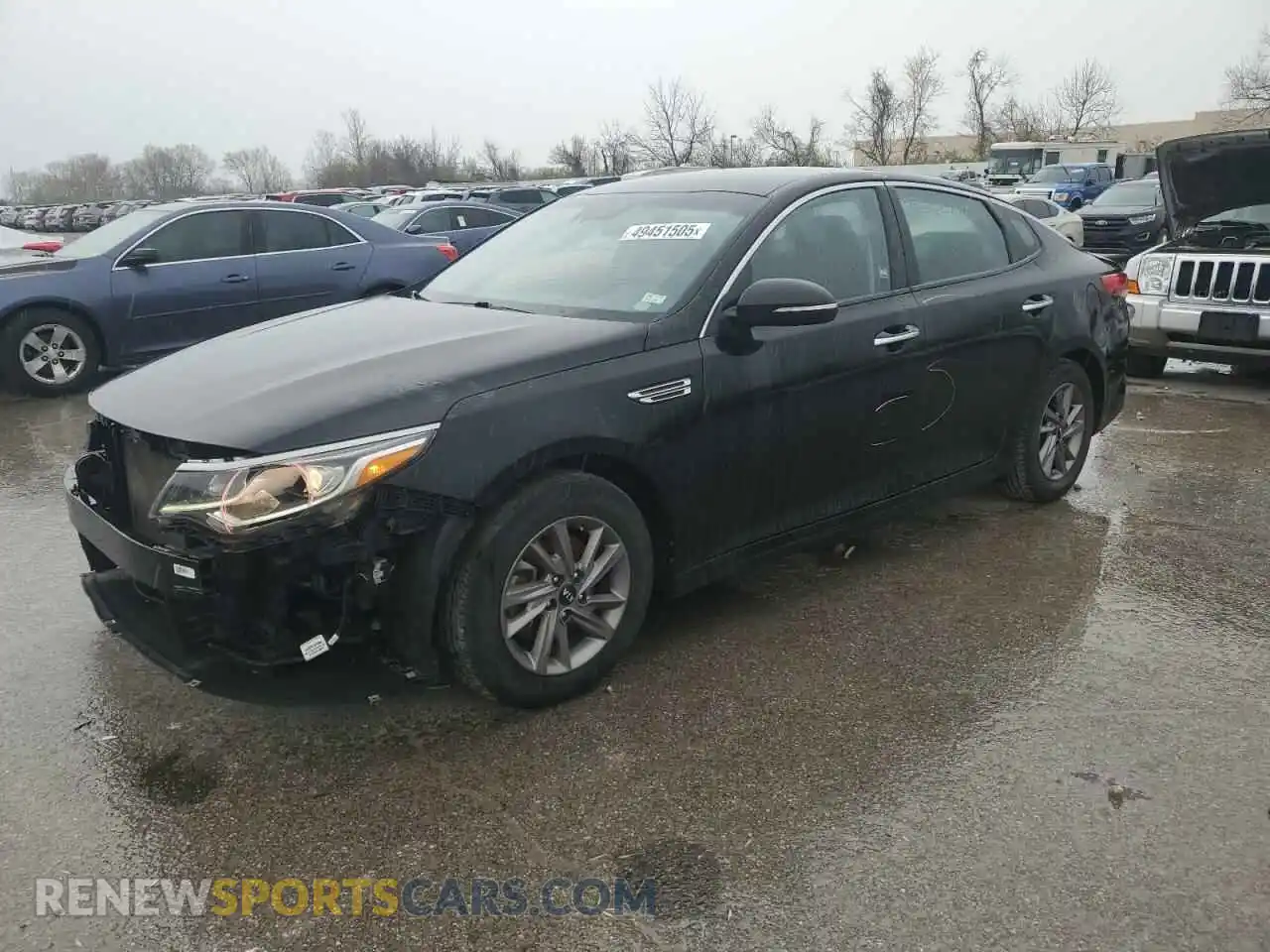 1 Photograph of a damaged car 5XXGT4L32LG426052 KIA OPTIMA 2020