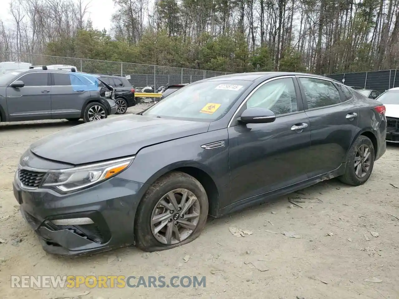 1 Photograph of a damaged car 5XXGT4L32LG448231 KIA OPTIMA 2020