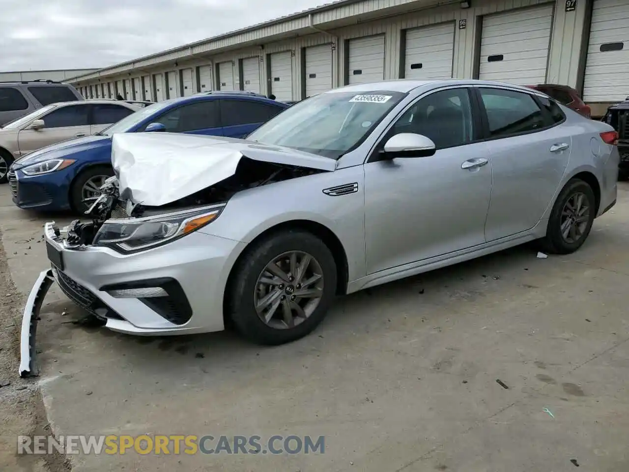 1 Photograph of a damaged car 5XXGT4L33LG385480 KIA OPTIMA 2020
