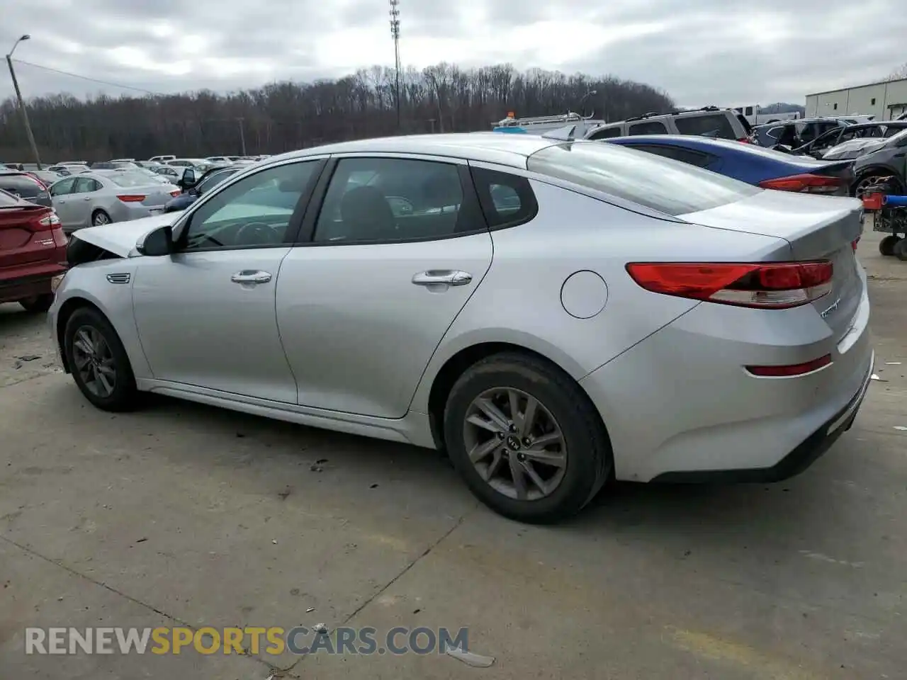 2 Photograph of a damaged car 5XXGT4L33LG385480 KIA OPTIMA 2020