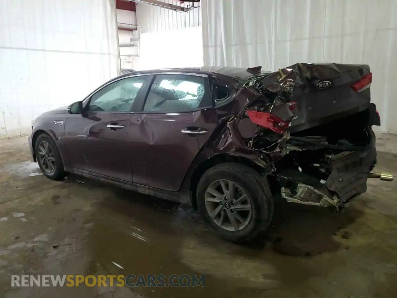 2 Photograph of a damaged car 5XXGT4L33LG416548 KIA OPTIMA 2020
